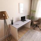 Escrivaninha Mesa Escritório 180cmx60cm 25mm