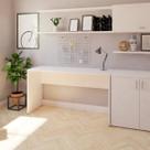 Escrivaninha Mesa Escritório 250cmx47cm 25mm