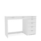 Escrivaninha Mesa Escritório Columbus 7 Gavetas 120cm Yescasa Branco