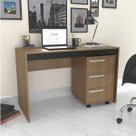 Escrivaninha Mesa Escritório com Gaveteiro B29 Branco 3 Gavetas Escrivaninha Mesa Escritório com Gaveteiro B29 Branco 3 Gavetas