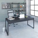 Escrivaninha Mesa Escritório Diretor Estilo Industrial 180cm Kuadra