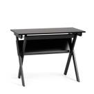 Escrivaninha Mesa Escritório Dobrável em e Artic 100cm MDF Preto