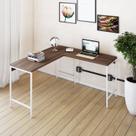 Escrivaninha Mesa Escritório em L Estilo Active 135cm Industrial Yescasa