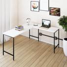 Escrivaninha Mesa Escritório em L Estilo Active 150cm Industrial Yescasa