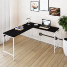 Escrivaninha Mesa Escritório em L Estilo Active 150cm Industrial Yescasa