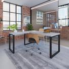 Escrivaninha Mesa Escritório em L Yon Diretor 150x70x75 Escrivaninha Mesa Escritório em L Yon Diretor 150x70x75