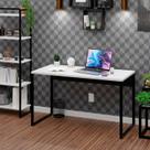 Escrivaninha Mesa Escritório Escrivaninha Diretor Estilo 135cm Industrial Branco Escrivaninha Mesa Escritório Escrivaninha Diretor Estilo 135cm Industrial Branco