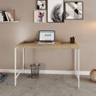 Escrivaninha Mesa Escritório Estilo Active 120cm Industrial Yescasa