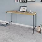 Escrivaninha Mesa Escritório Estilo Active 135cm Industrial Yescasa Lâmina Mel Escrivaninha Mesa Escritório Estilo Active 135cm Industrial Yescasa Lâmina Mel