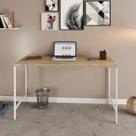 Escrivaninha Mesa Escritório Estilo Active 135cm Industrial Yescasa