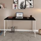 Escrivaninha Mesa Escritório Estilo Active 135cm Industrial Yescasa