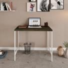 Escrivaninha Mesa Escritório Estilo Active 90cm Industrial Yescasa Marrom