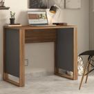 Escrivaninha Mesa Escritório Home Office Morada 90cm Amendola E Grafito