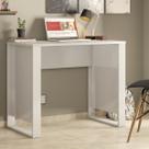 Escrivaninha Mesa Escritório Home Office Morada 90cm Branca