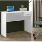 Escrivaninha Mesa Escritório Mesa com Gaveta Hanna X 105cm Branco