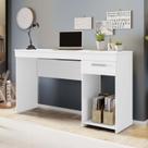 Escrivaninha Mesa Escritório Office NT 2070 1 Gaveta 108cm Branco New Escrivaninha Mesa Escritório Office NT 2070 1 Gaveta 108cm Branco New
