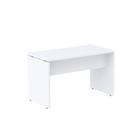 Escrivaninha Mesa Escritório Retangular 120cmx60cm P25 120cm Branco
