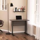 Escrivaninha Mesa Escritório Secretária Maxxi 92cm Preto E Walnut Escrivaninha Mesa Escritório Secretária Maxxi 92cm Preto E Walnut