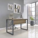 Escrivaninha Mesa Escritório X 150cm Industrial Noce Naturalle E Grafito Escrivaninha Mesa Escritório X 150cm Industrial Noce Naturalle E Grafito