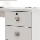 Escrivaninha Mesa Office Dubai Lukaliam Branco