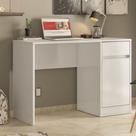 Escrivaninha Mesa P/ Computador C/ Gaveta Branco Home Office Escritório - Mercado dos Móveis