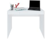 Escrivaninha Mesa para Computador 2 Gavetas Mobile College Branco Artany Escrivaninha Mesa para Computador 2 Gavetas Mobile College Branco Artany
