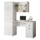 Escrivaninha Multiuso Coimbra 1 Gaveta 162cm Branco Moval Móveis
