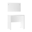 Escrivaninha Multiuso Compacta com Painel 80cm Prime Luciane Móveis
