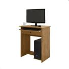 Escrivaninha Office Mesa De Computador Com Suporte De Teclado E Gaveta Pratica