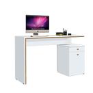 Escrivaninha Office Versátil Quarto Escritório Branco Nature