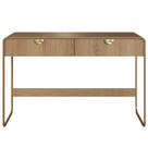 Escrivaninha Organico 2 Gavetas 125 Cm 28067 Artesano Hanover Dourado
