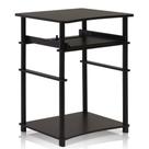 Escrivaninha para Computador Furinno Espresso Preto 60x39x75 cm
