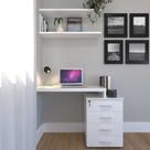 Escrivaninha para Escritório e Home Office com 4 Gavetas
