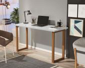 Escrivaninha Para Notebook Mesa de Estudo 90 cm Branca