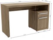 Escrivaninha para notebook S970 Kappesberg - Nogal