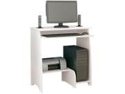 Escrivaninha/ rack para computador pixel com prateleira - artely