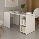 Escrivaninha Retrátil Mesa Escritório ME4170 54cm Branco