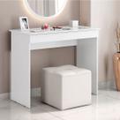 Escrivaninha Roma com Gaveta Mesa de escritório estudos ou Penteadeira