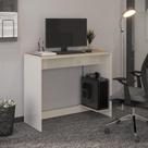 Escrivaninha Smart Office com Passa Fios e Tampo MDF Usinado 91cm