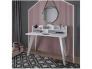 Escrivaninha Sofia Off White/Cedro Artely