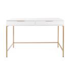 Escrivaninha Square 2 Gavetas 120 cm x 48 cm Escrivaninha Square 2 Gavetas 120 cm x 48 cm