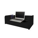 Escrivaninha Suspensa Bancada Com Gaveta Mesa Notebook Preto Escrivaninha Suspensa Bancada Com Gaveta Mesa Notebook Preto