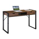 Escrivaninha Wooden Marrom e Preta