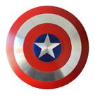 Escudo Capitão América Cosplay Vingadores Alumínio Escudo Capitão América Cosplay Vingadores Alumínio