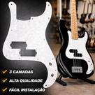 Escudo Contra Baixo Precision 3 Camadas PB Pérola Branco Wave NPB01PW
