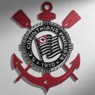 Escudo Corinthians Em Alto Relevo 60x55cm Corinthians