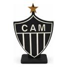 Escudo Galo Atlético Mineiro Enfeite de Mesa em MDF Pequeno