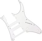 Escudo Guitarra HSH Branco 3 Camadas Wave H-1004/WH Escudo Guitarra HSH Branco 3 Camadas Wave H-1004/WH