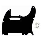 Escudo guitarra Tele Preto 3 camada BWB 8 furo +parafuso MXP Escudo guitarra Tele Preto 3 camada BWB 8 furo +parafuso MXP