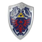 Escudo Hylian Shield Legend Of Zelda Azul Em Resina Escudo Hylian Shield Legend Of Zelda Azul Em Resina